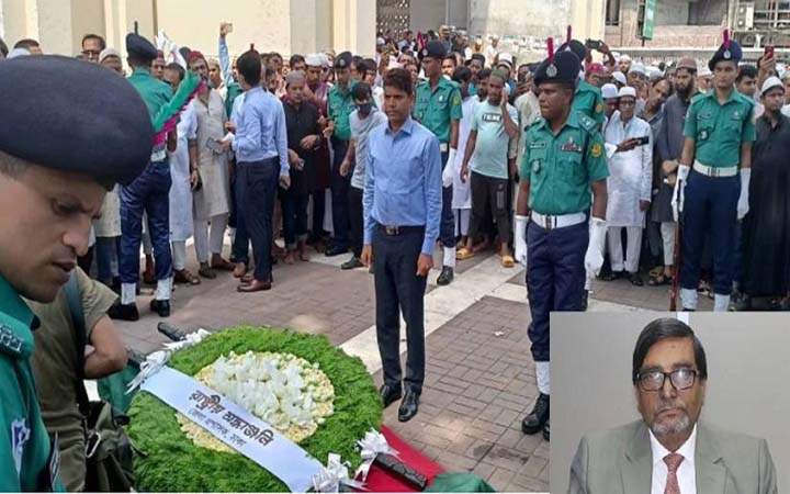 বায়তুল মোকাররমে মাহবুব তালুকদারের জানাজা সম্পন্ন